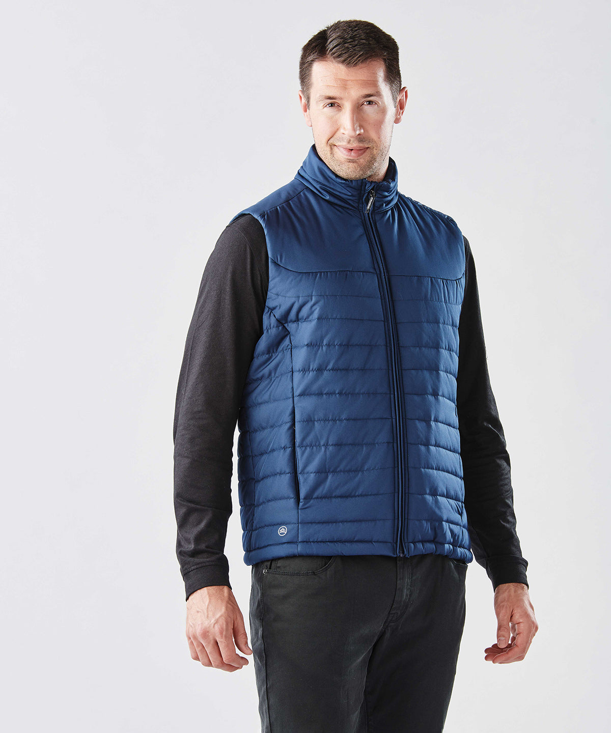 Stormtech Nautilus quilted bodywarmer, lifestyle photo