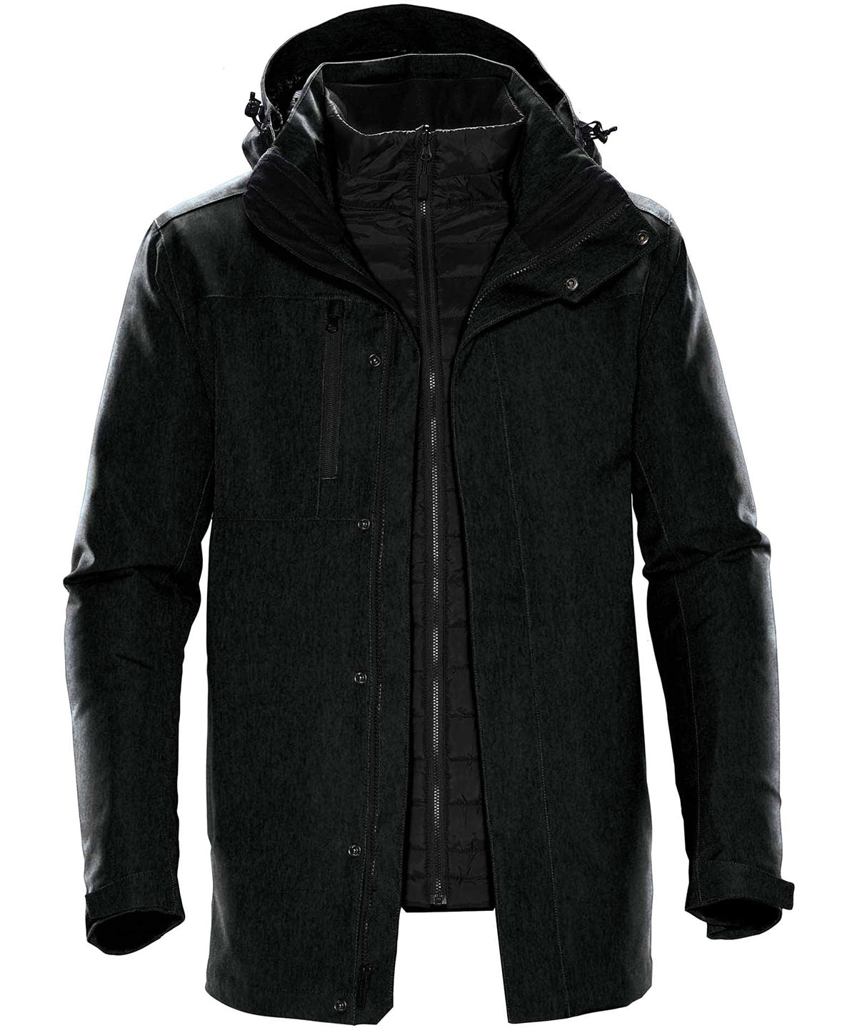 Stormtech Avalante system jacket, lifestyle photo