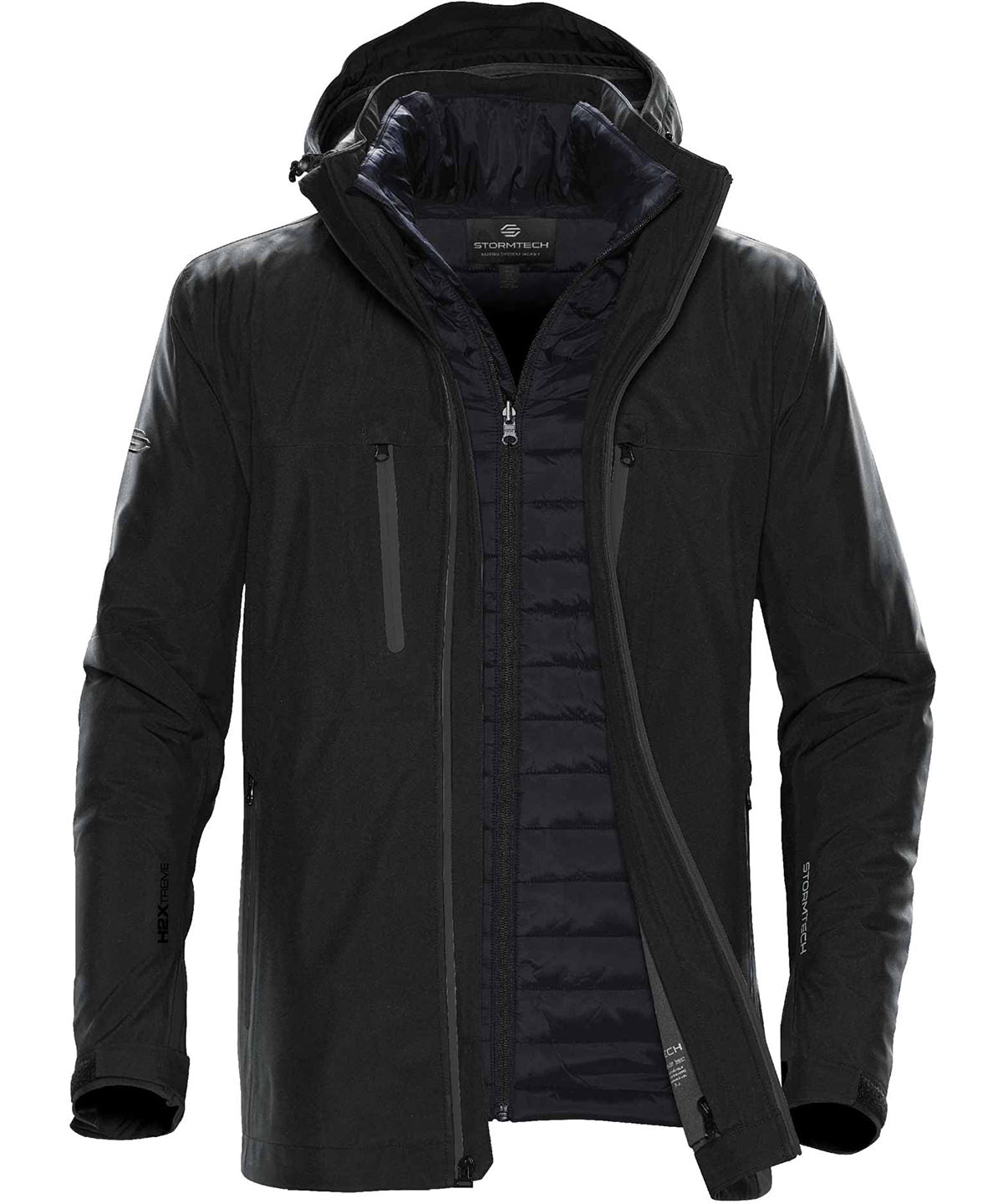 Stormtech Matrix system jacket, lifestyle photo