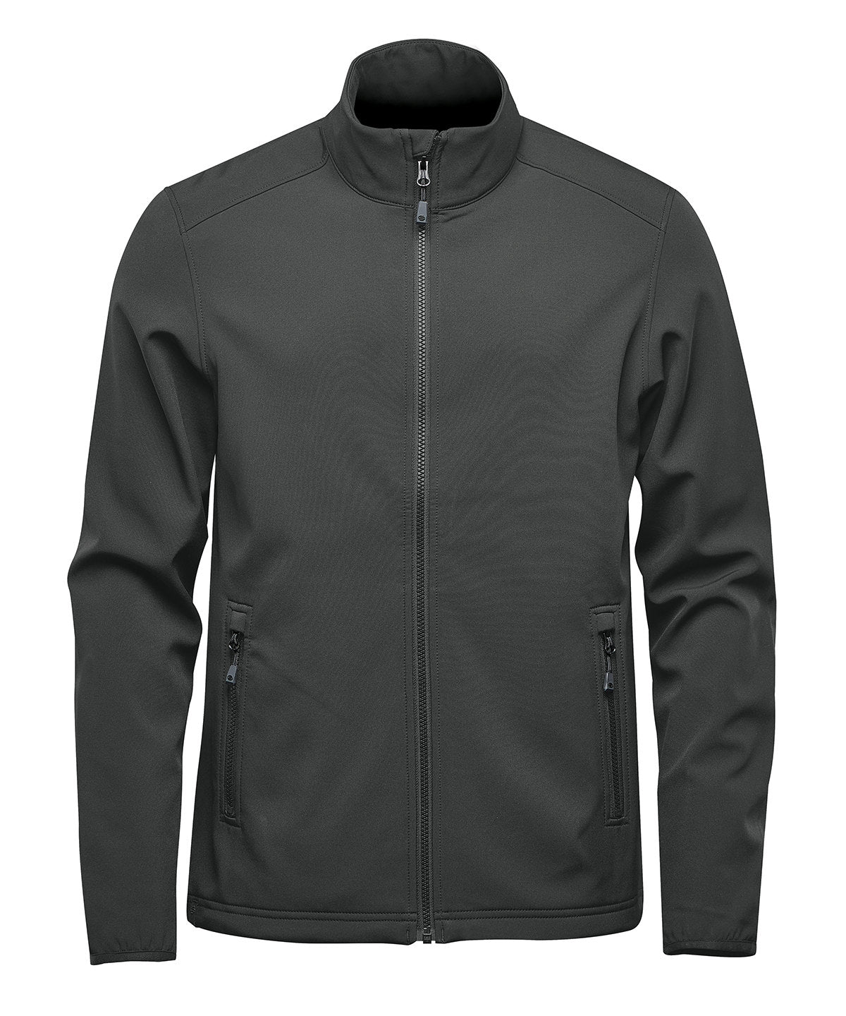 Stormtech Narvik softshell in Dolphin, front view