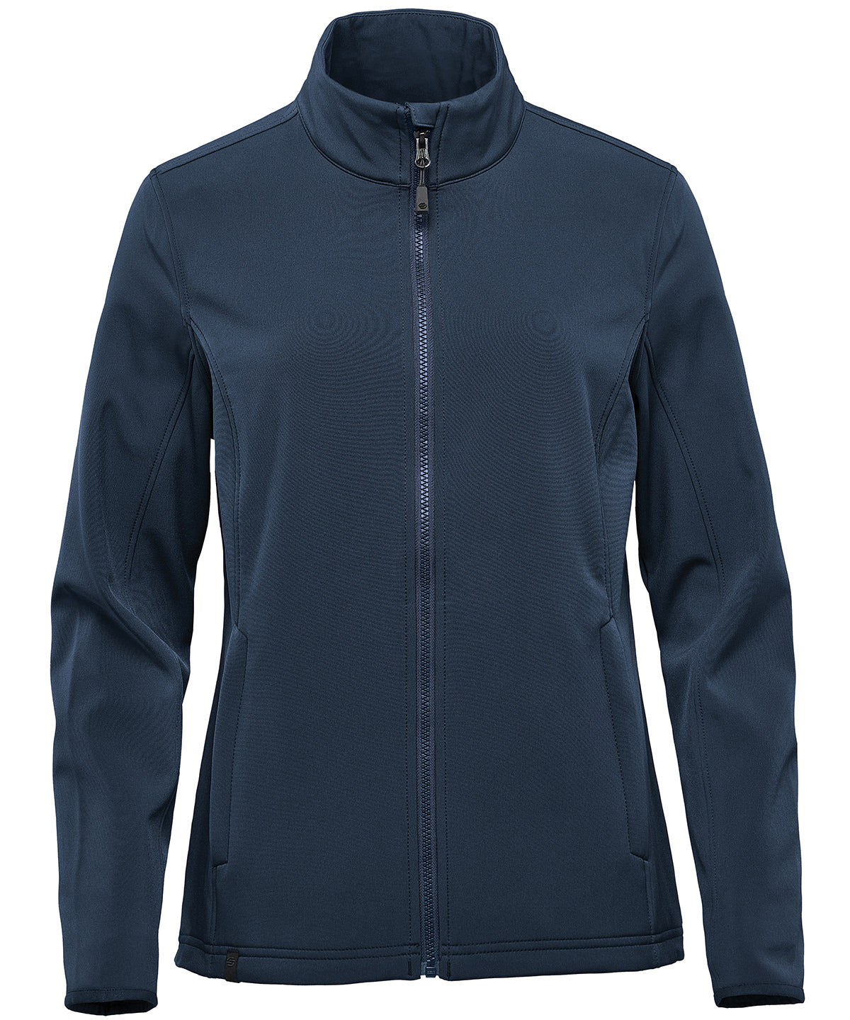 Stormtech Women’s Narvik softshell in Navy, front view