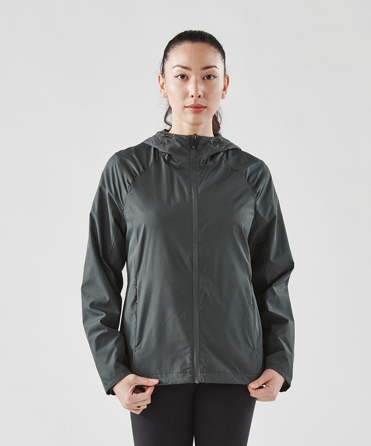 Stormtech Women’s Pacifica lightweight jacket, lifestyle photo