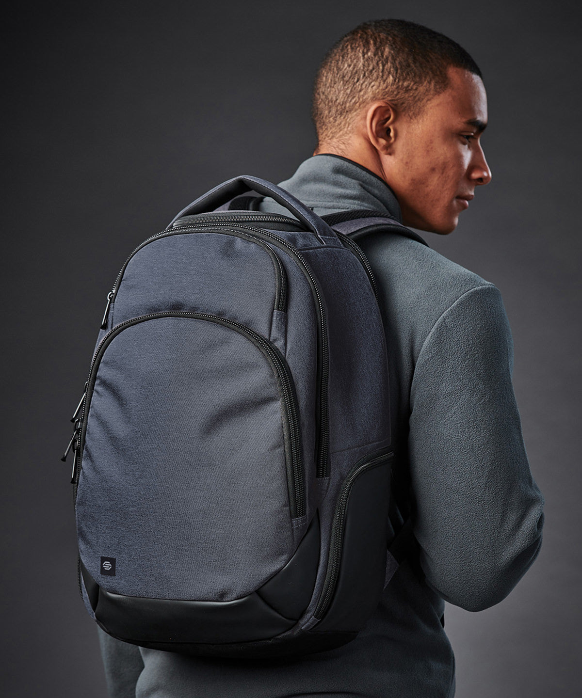 Stormtech Madison commuter pack, lifestyle photo