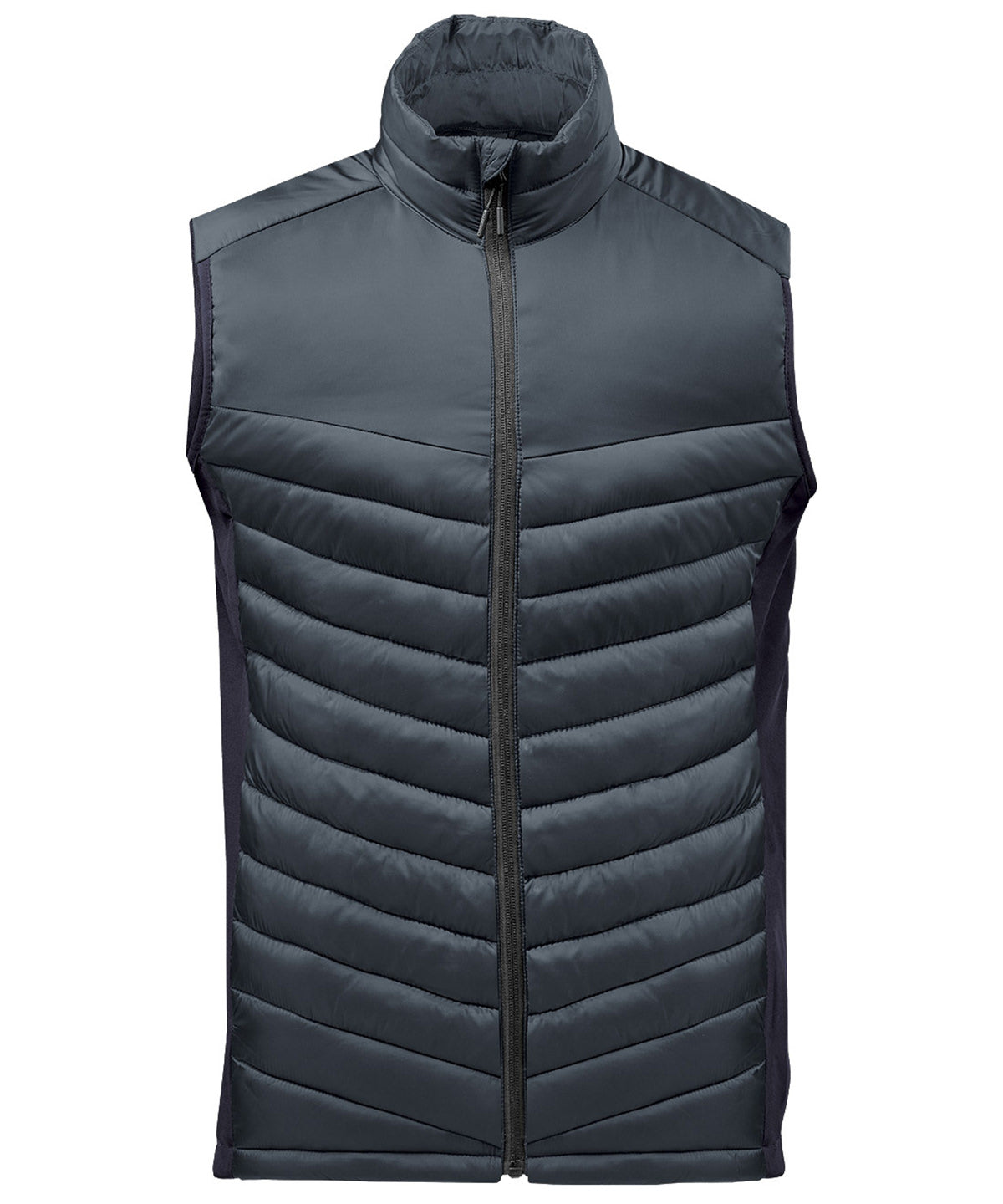Stormtech Montserrat thermal vest in Indigo/Midnight, front view