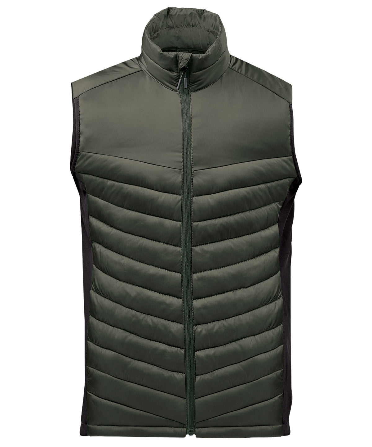 Stormtech Montserrat thermal vest in Spruce/Mallard, front view