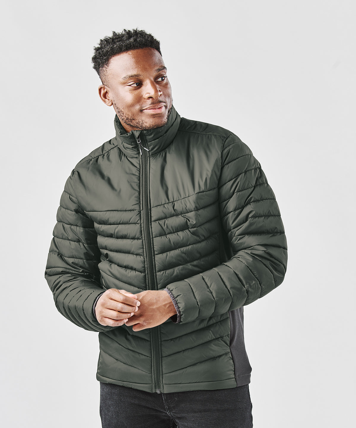 Stormtech Montserrat thermal jacket, lifestyle photo