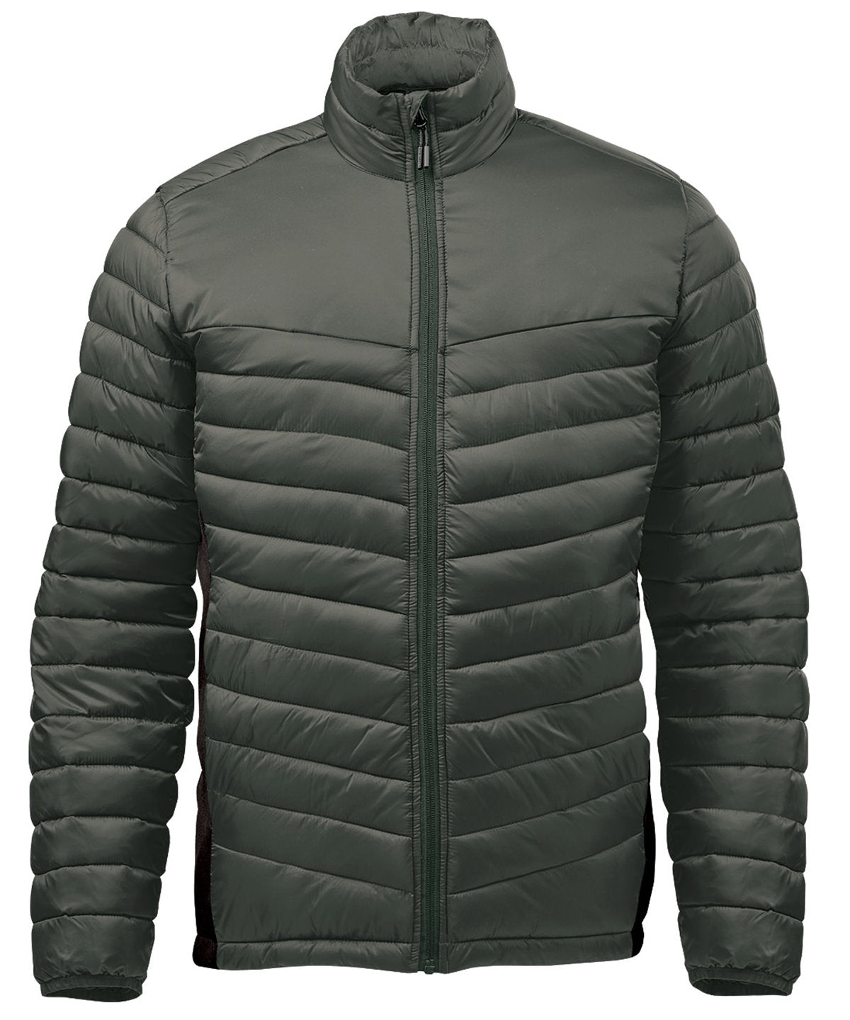 Stormtech Montserrat thermal jacket in Spruce/Mallard, front view