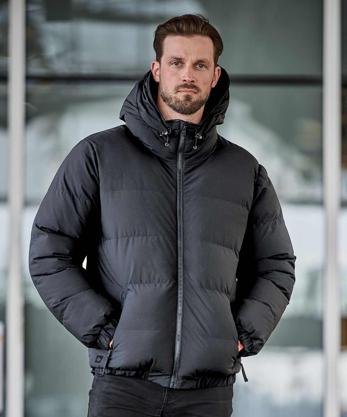 Stormtech Explorer thermal jacket, lifestyle photo