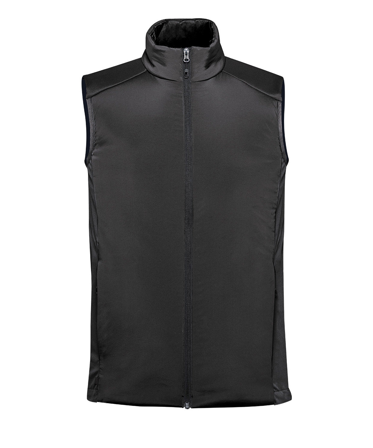Stormtech Cascadia thermal vest in Black, front view