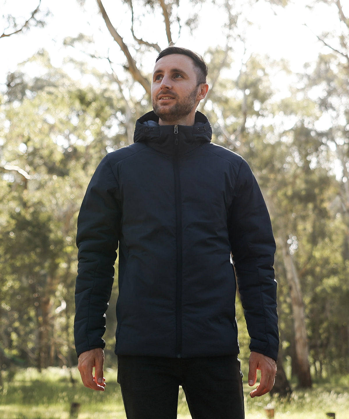 Stormtech Cascadia thermal jacket, lifestyle photo