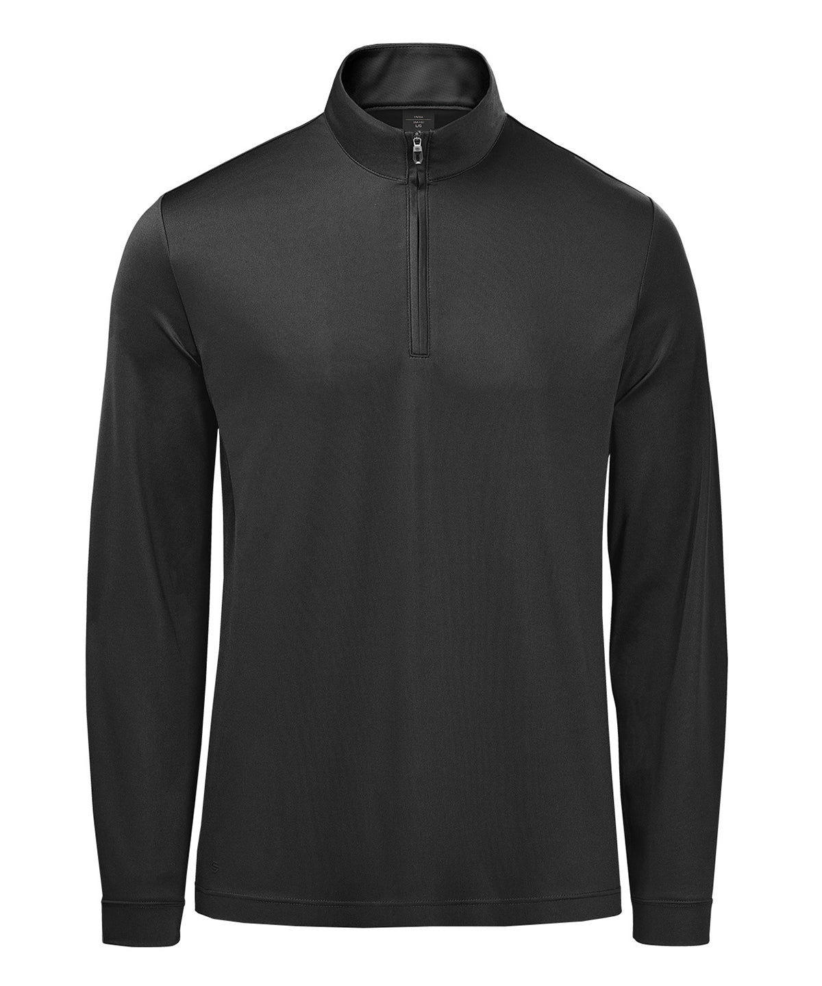 Stormtech Monterey 1/4-zip pullover in Granite, front view