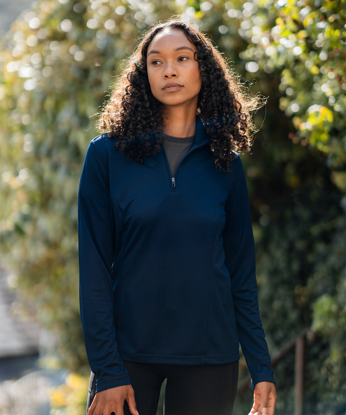 Stormtech Women’s Monterey 1/4-zip pullover, lifestyle photo