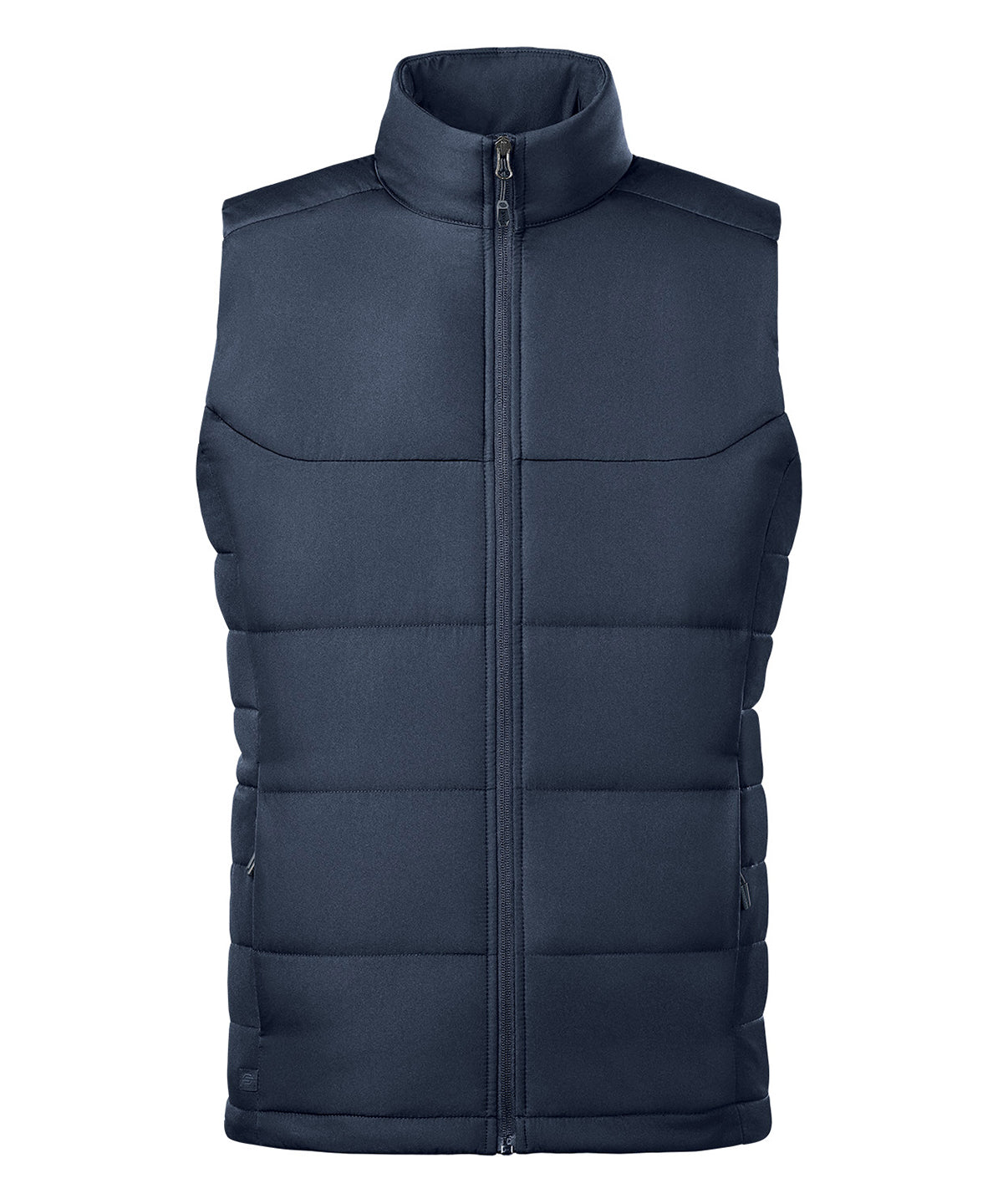 Stormtech Sierra thermal vest in Navy, front view