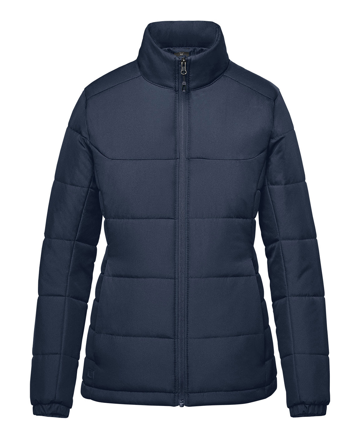 Stormtech Women’s Sierra thermal jacket in Navy, front view