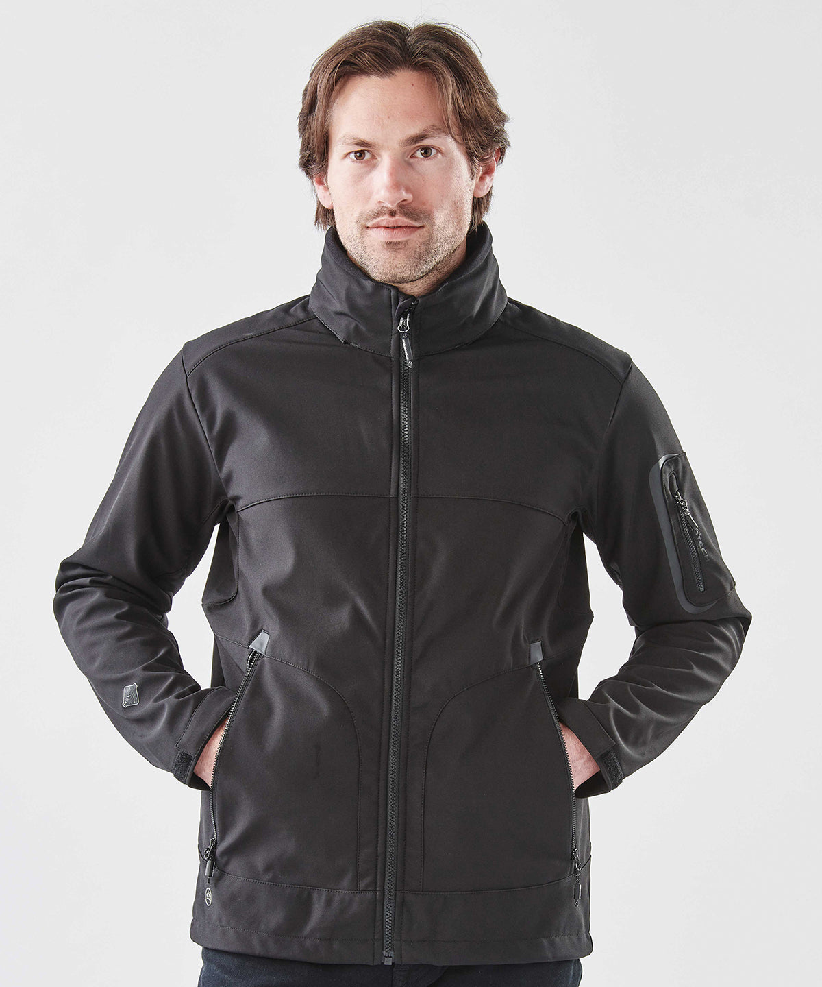 Stormtech Cruise softshell, lifestyle photo
