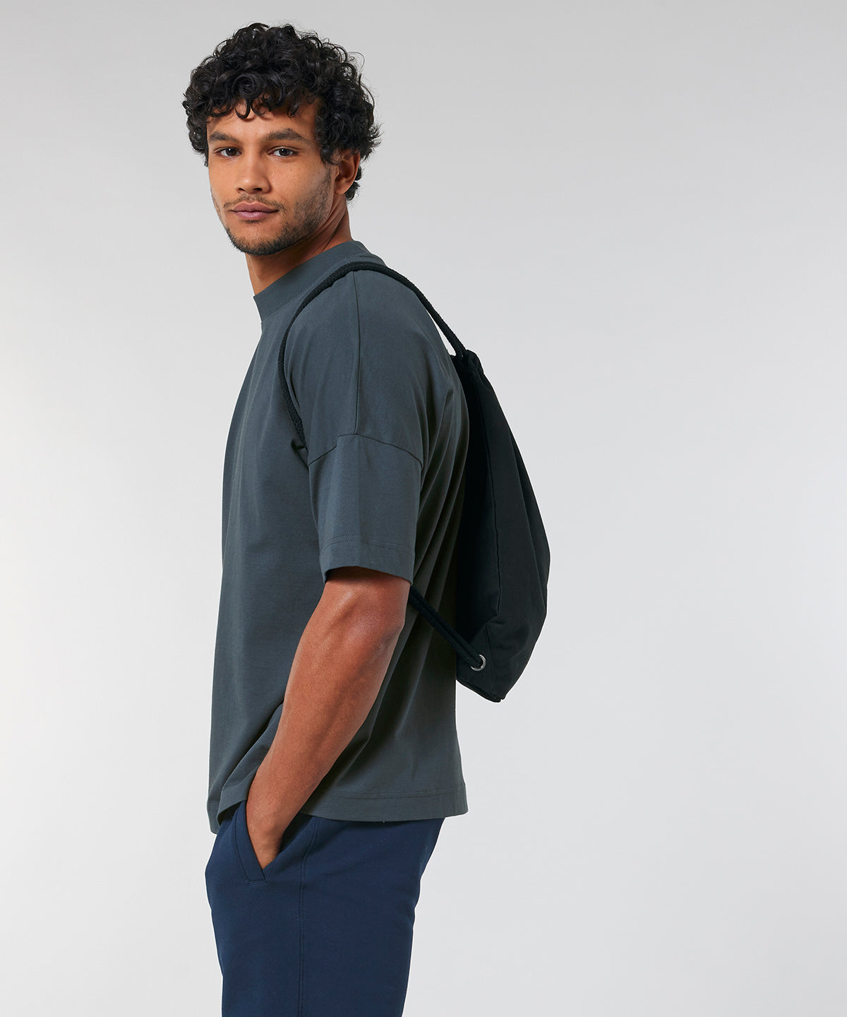 Stanley/Stella Woven gym bag, lifestyle photo