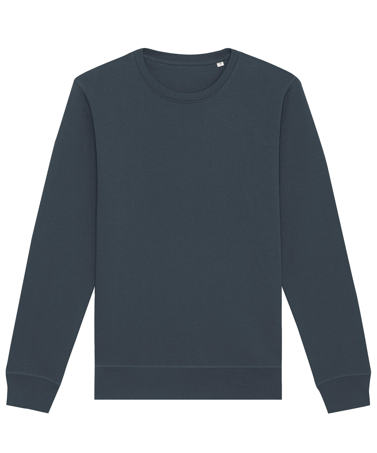 Stanley/Stella Roller unisex crew neck sweatshirt in India Ink Grey, front view