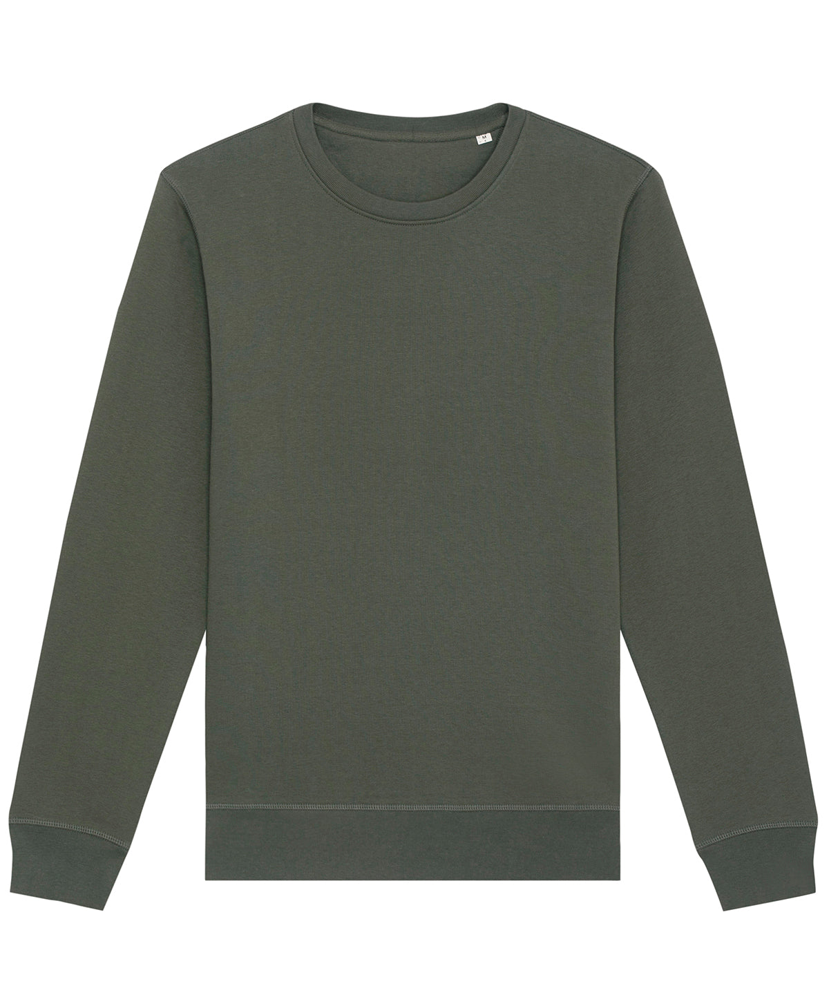 Stanley/Stella Roller unisex crew neck sweatshirt in Khaki, front view