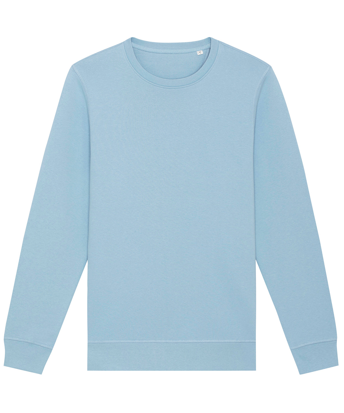 Stanley/Stella Roller unisex crew neck sweatshirt in Sky Blue, front view