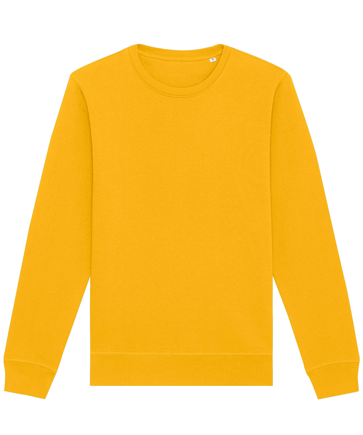 Stanley/Stella Roller unisex crew neck sweatshirt in Spectra Yellow, front view