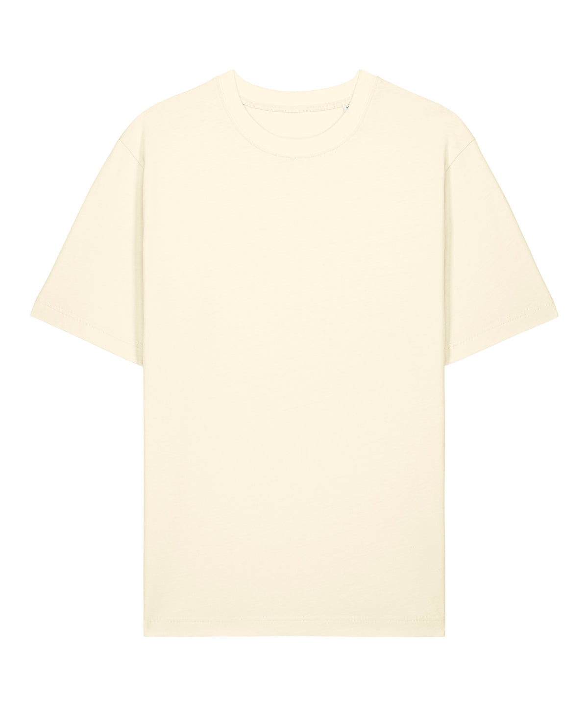 Stanley/Stella Freestyler relaxed heavy t-shirt in Cream, front view