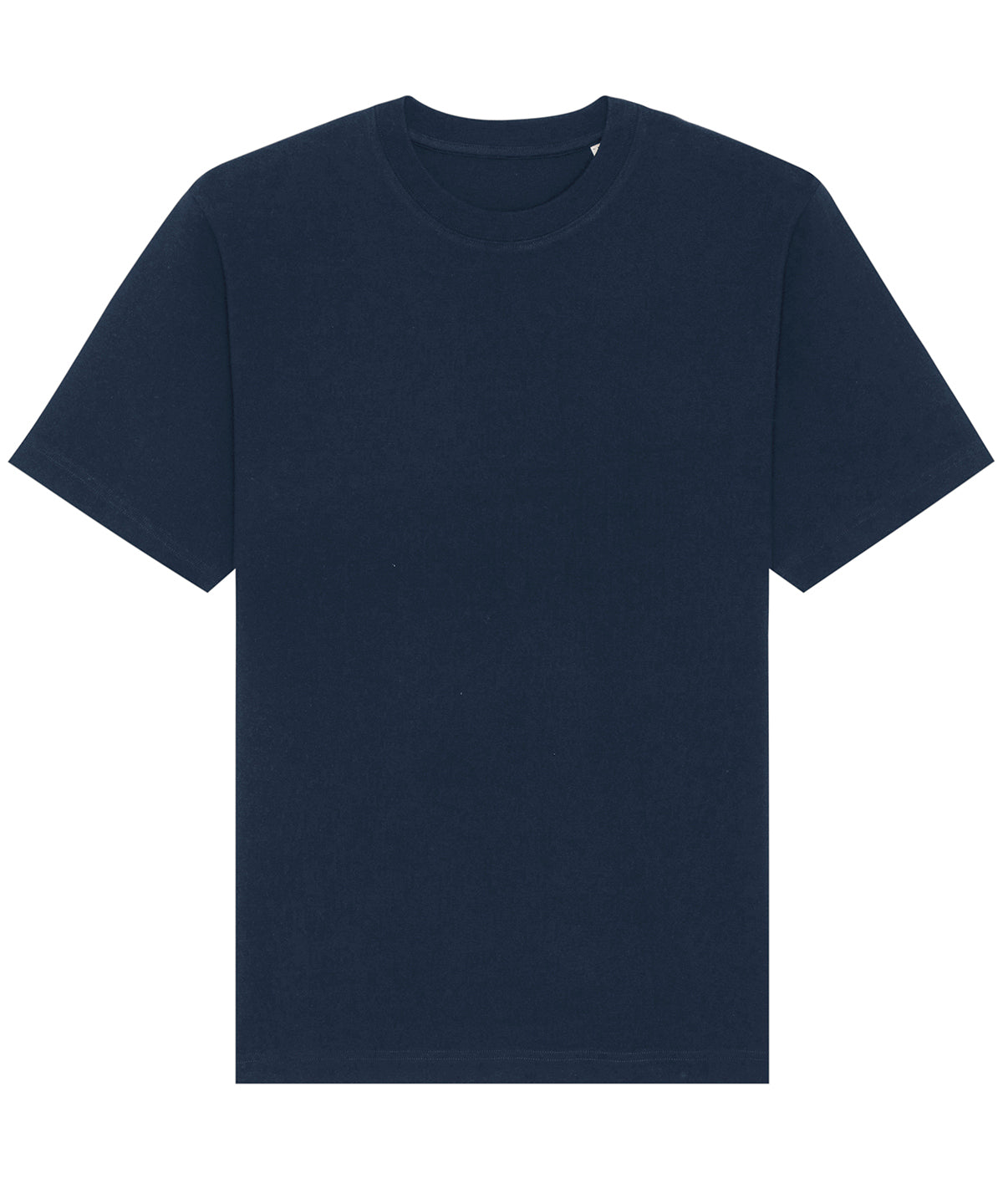 Stanley/Stella Freestyler relaxed heavy t-shirt in French Navy, front view