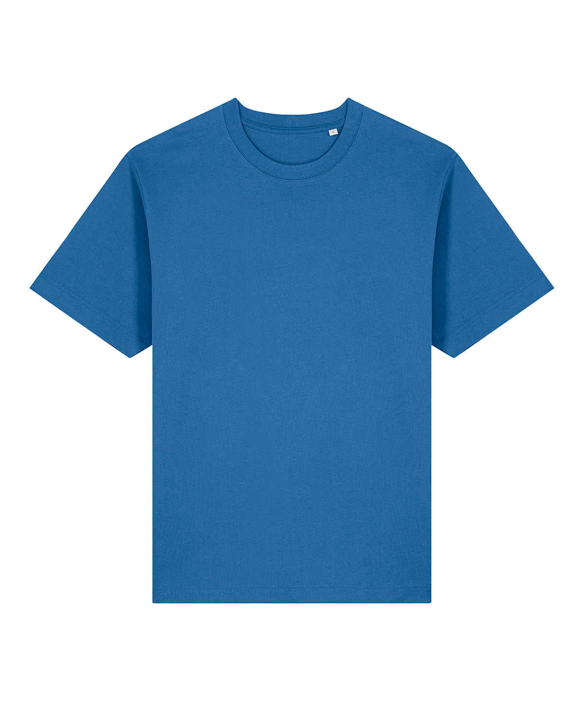 Stanley/Stella Freestyler relaxed heavy t-shirt in Mindful Blue, front view