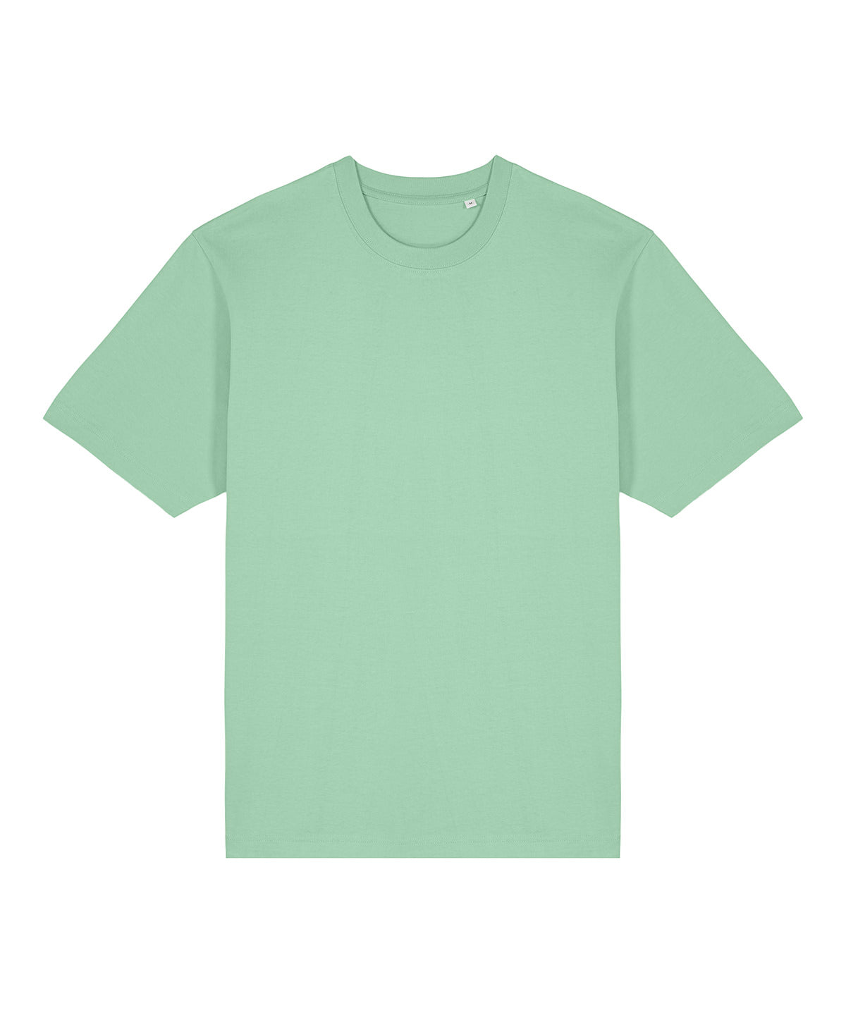 Stanley/Stella Freestyler relaxed heavy t-shirt in Misty Jade, front view