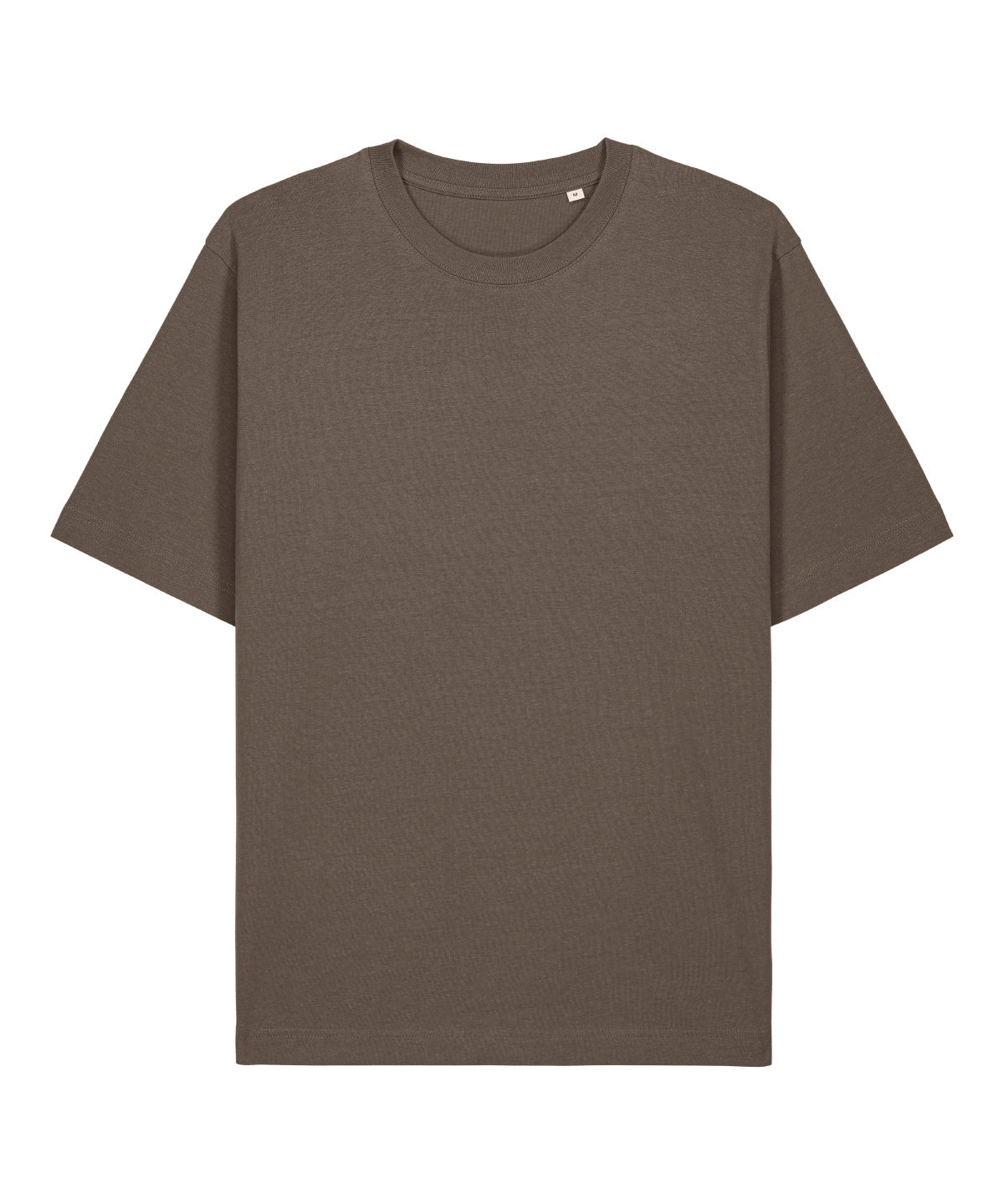 Stanley/Stella Freestyler relaxed heavy t-shirt in Mocha, front view