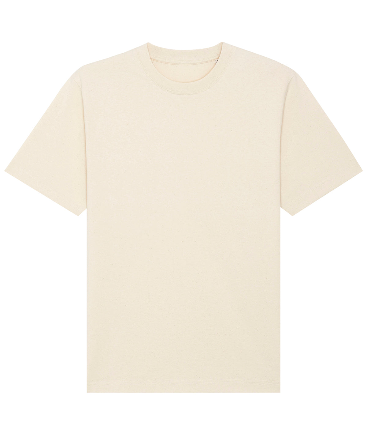 Stanley/Stella Freestyler relaxed heavy t-shirt in Natural Raw, front view