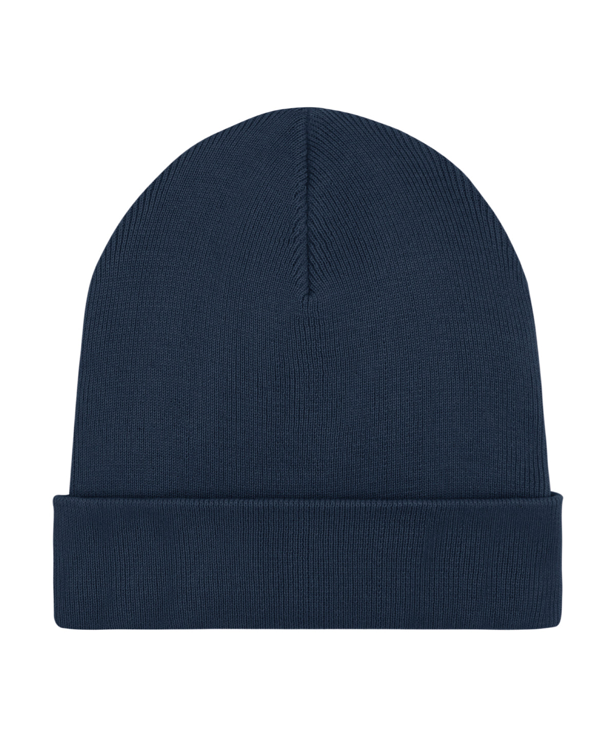 Stanley/Stella Rib beanie in unisex fit in French Navy, front view