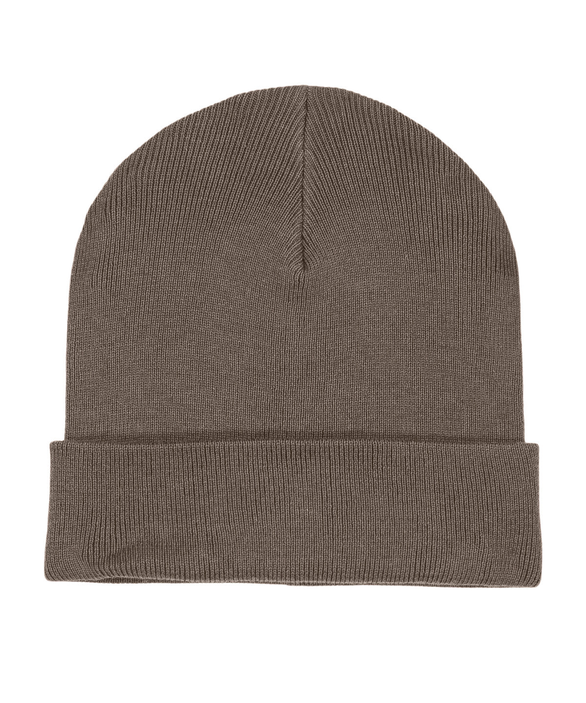 Stanley/Stella Rib beanie in unisex fit in Mocha, front view