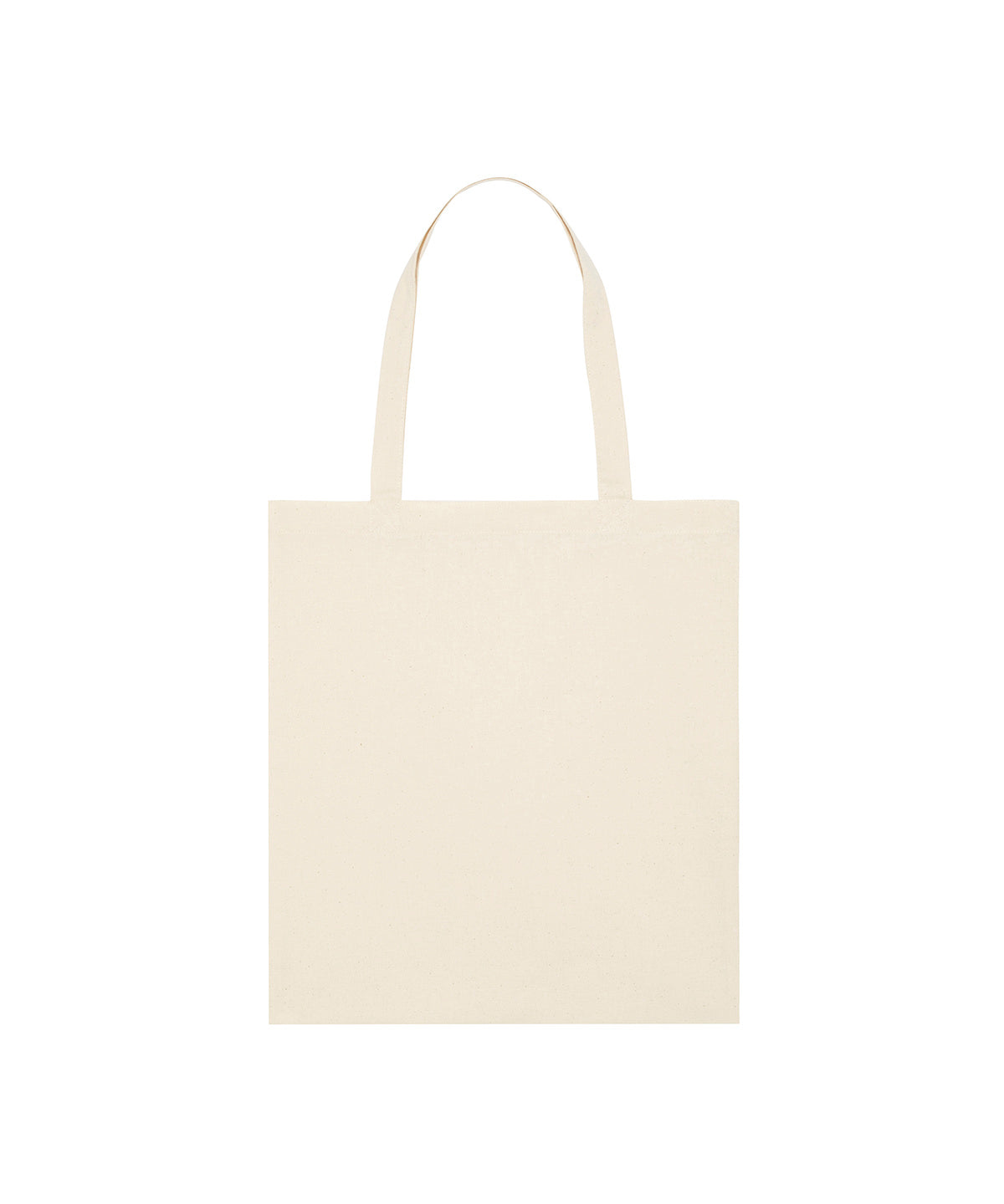 Stanley/Stella Light tote bag in Natural Raw, front view