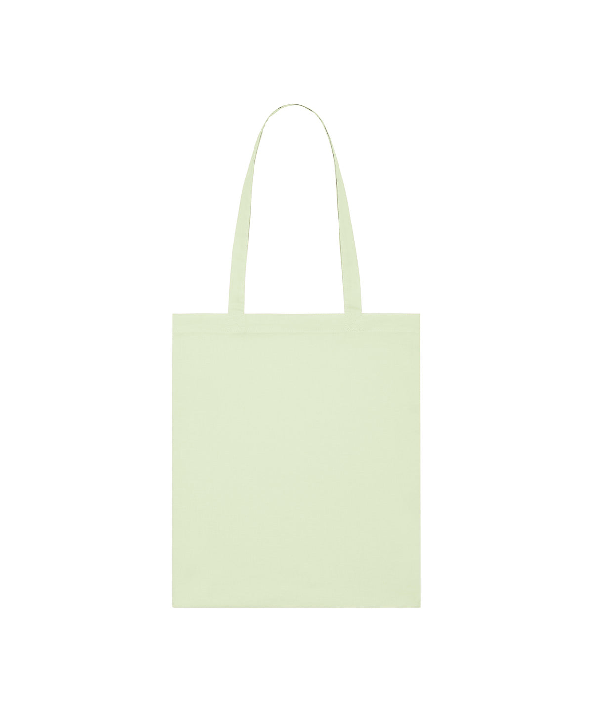 Stanley/Stella Light tote bag in Stem Green, front view
