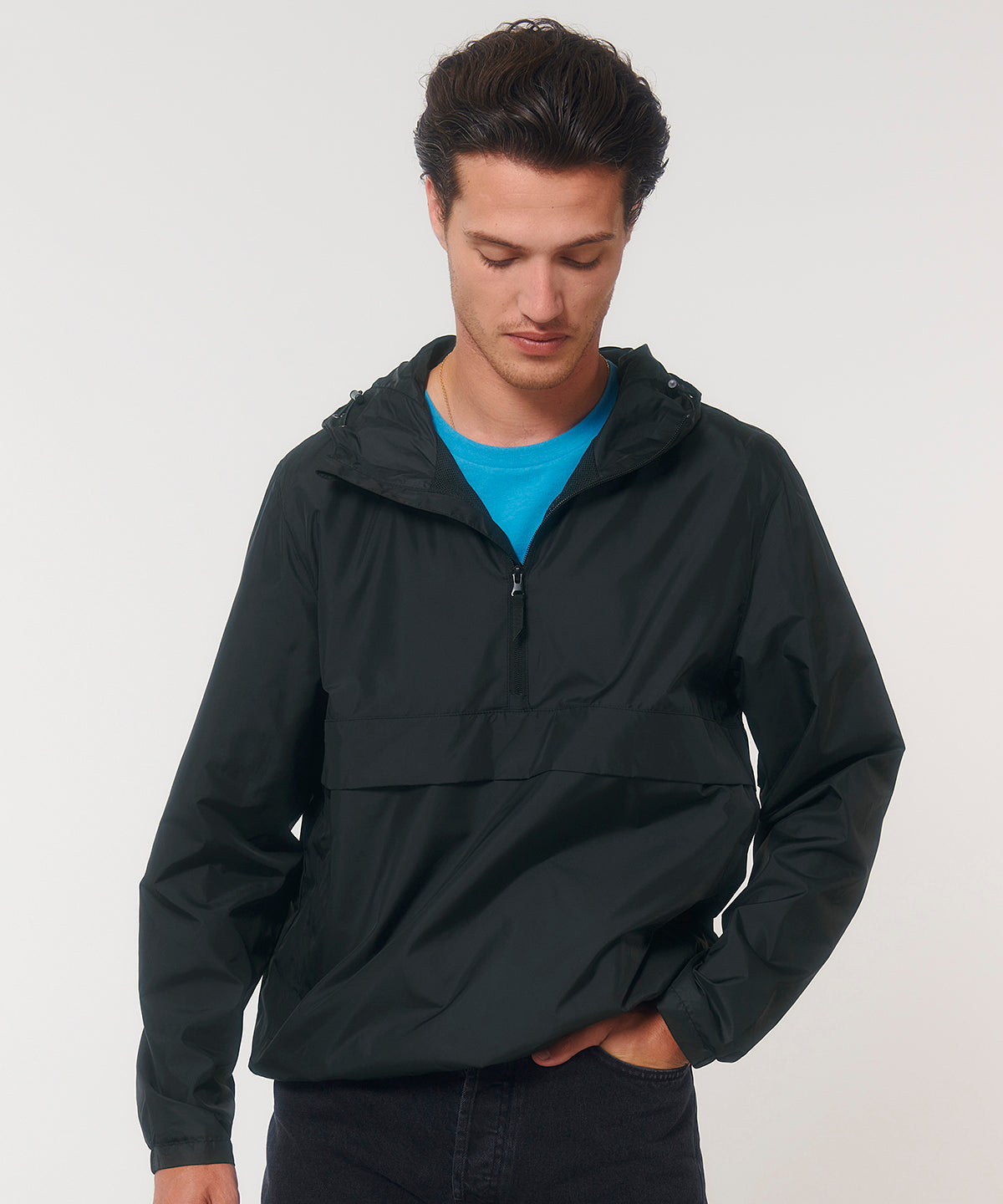 Stanley/Stella Speeder sporty, street-style hoodie, lifestyle photo