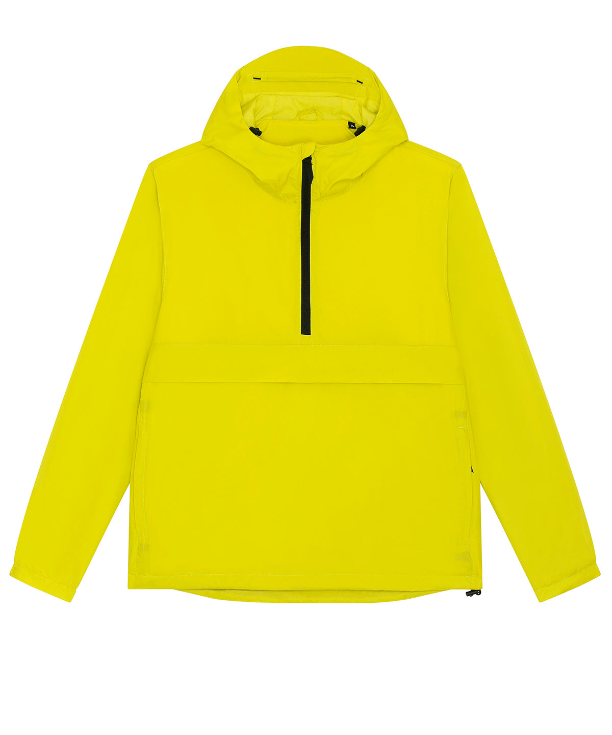 Stanley/Stella Speeder sporty, street-style hoodie in Lime Flash, front view