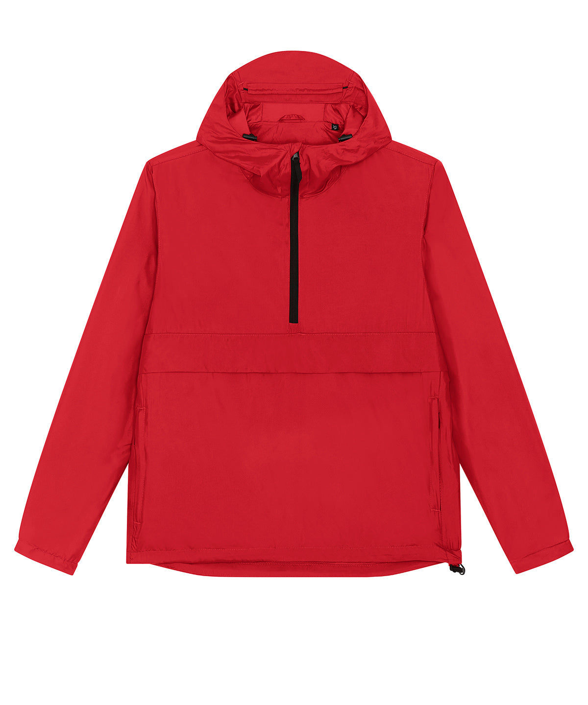 Stanley/Stella Speeder sporty, street-style hoodie in Red, front view
