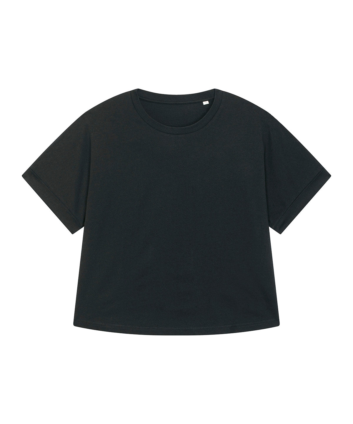 Stanley/Stella Stella Collider oversized women’s t-shirt in Black, front view