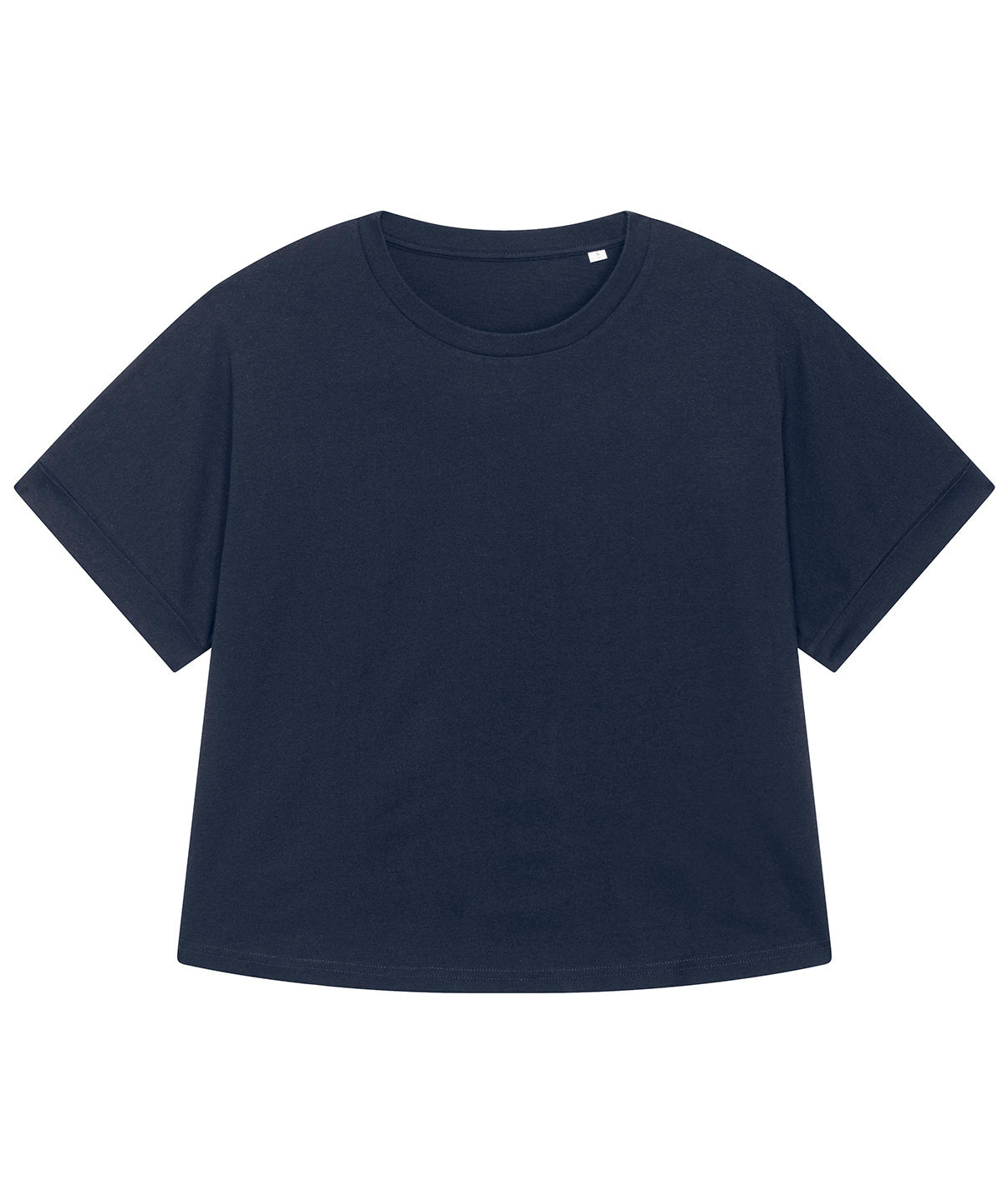 Stanley/Stella Stella Collider oversized women’s t-shirt in FrenchNavy, front view