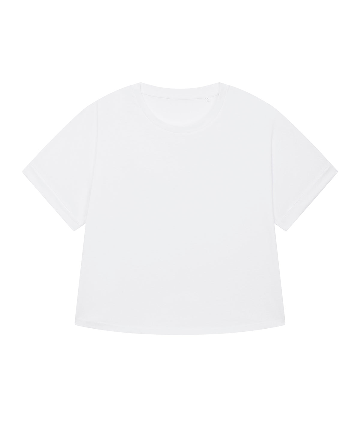 Stanley/Stella Stella Collider oversized women’s t-shirt in White, front view