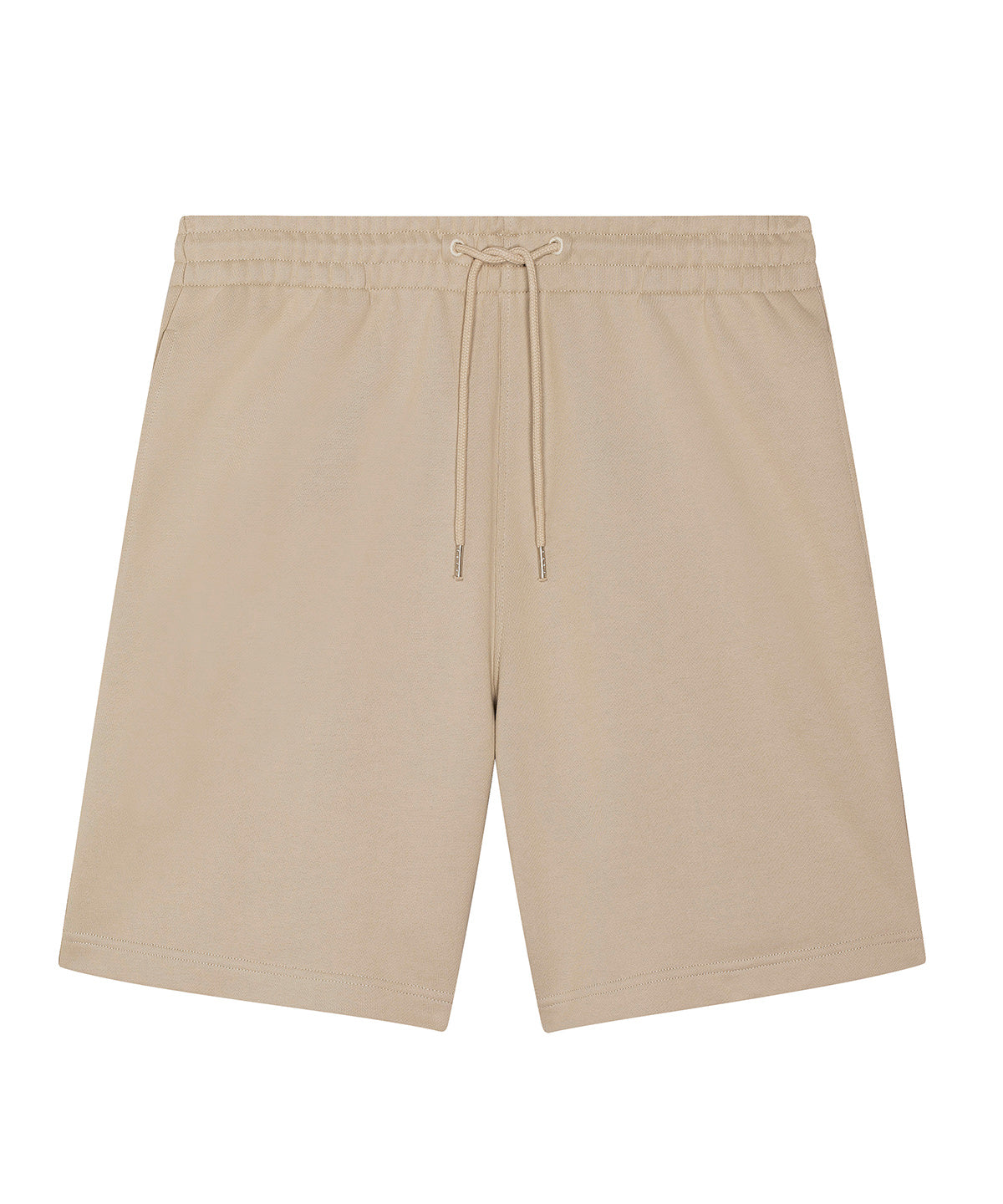 Stanley/Stella Unisex Boarder dry jogger shorts in Desert Dust, front view