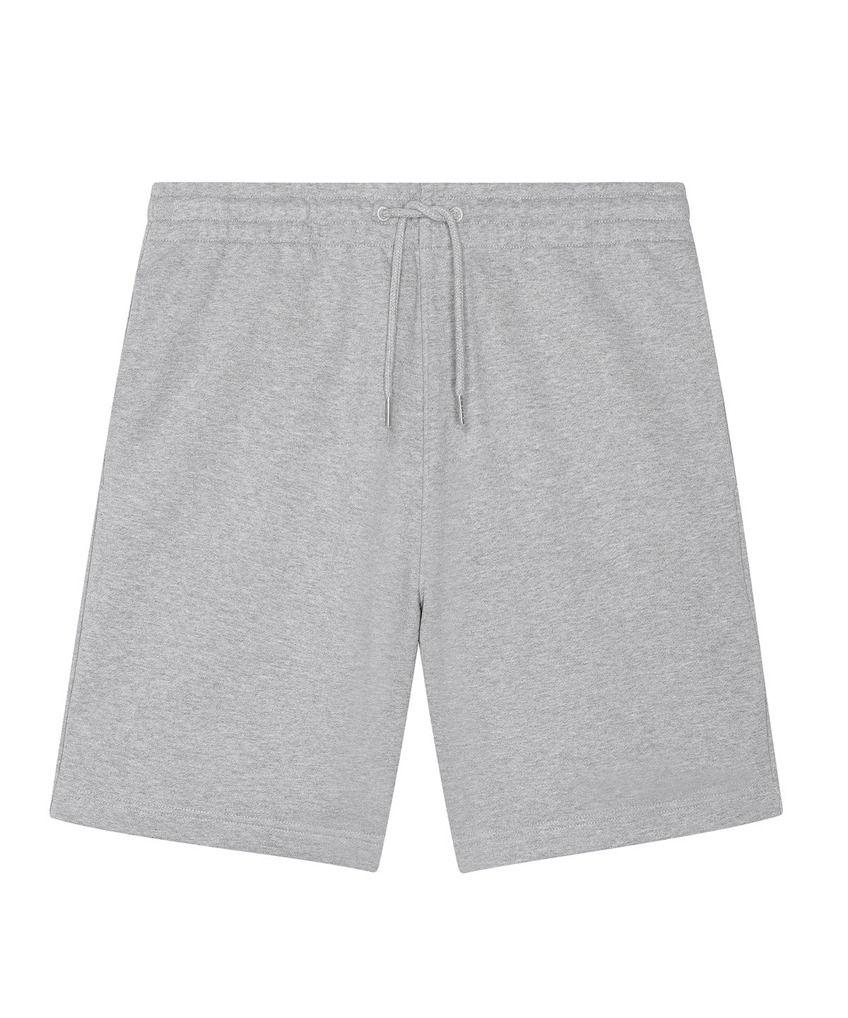 Stanley/Stella Unisex Boarder dry jogger shorts in Heather Grey, front view