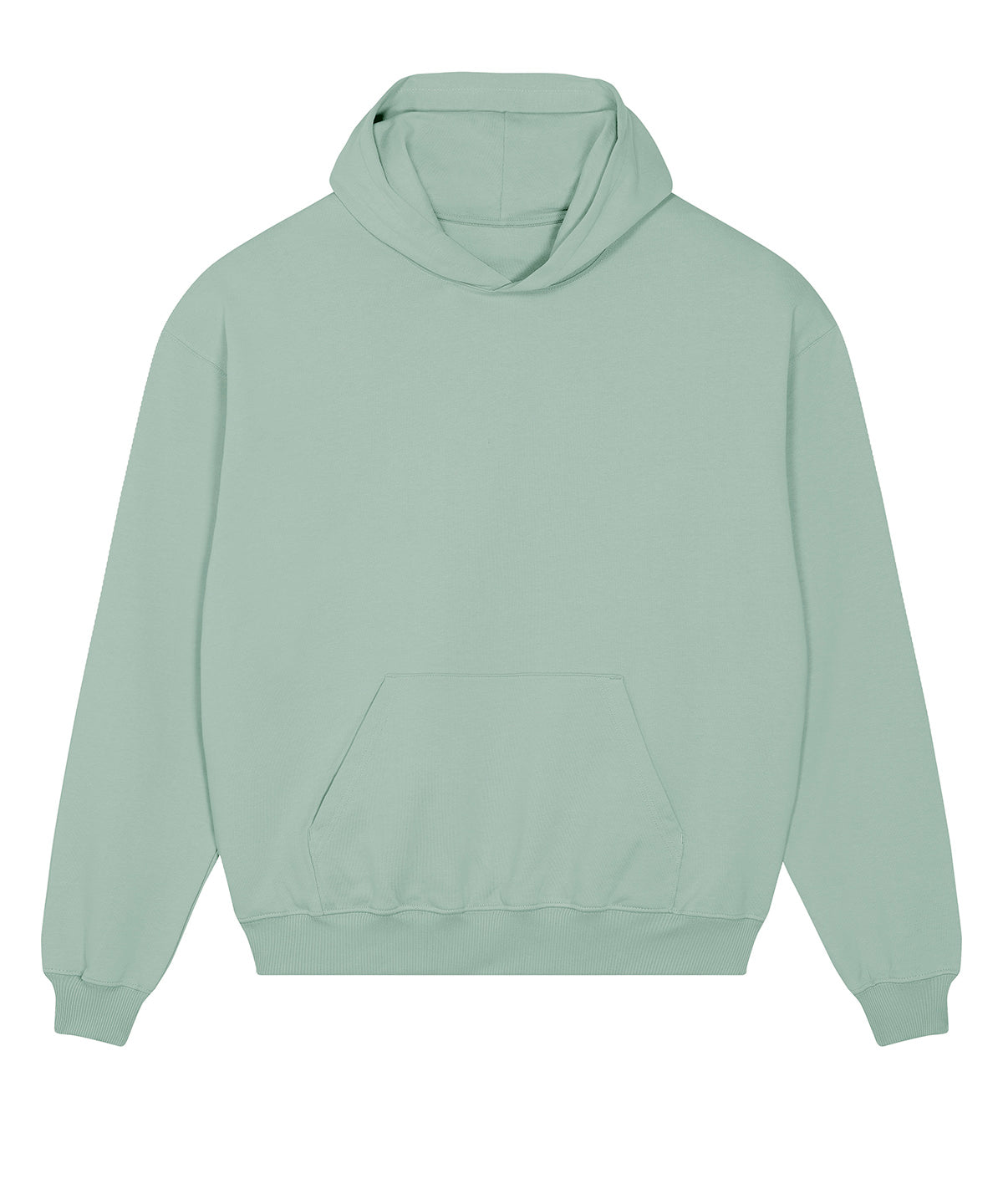 Stanley/Stella Unisex Cooper dry hoodie sweatshirt in Aloe, front view