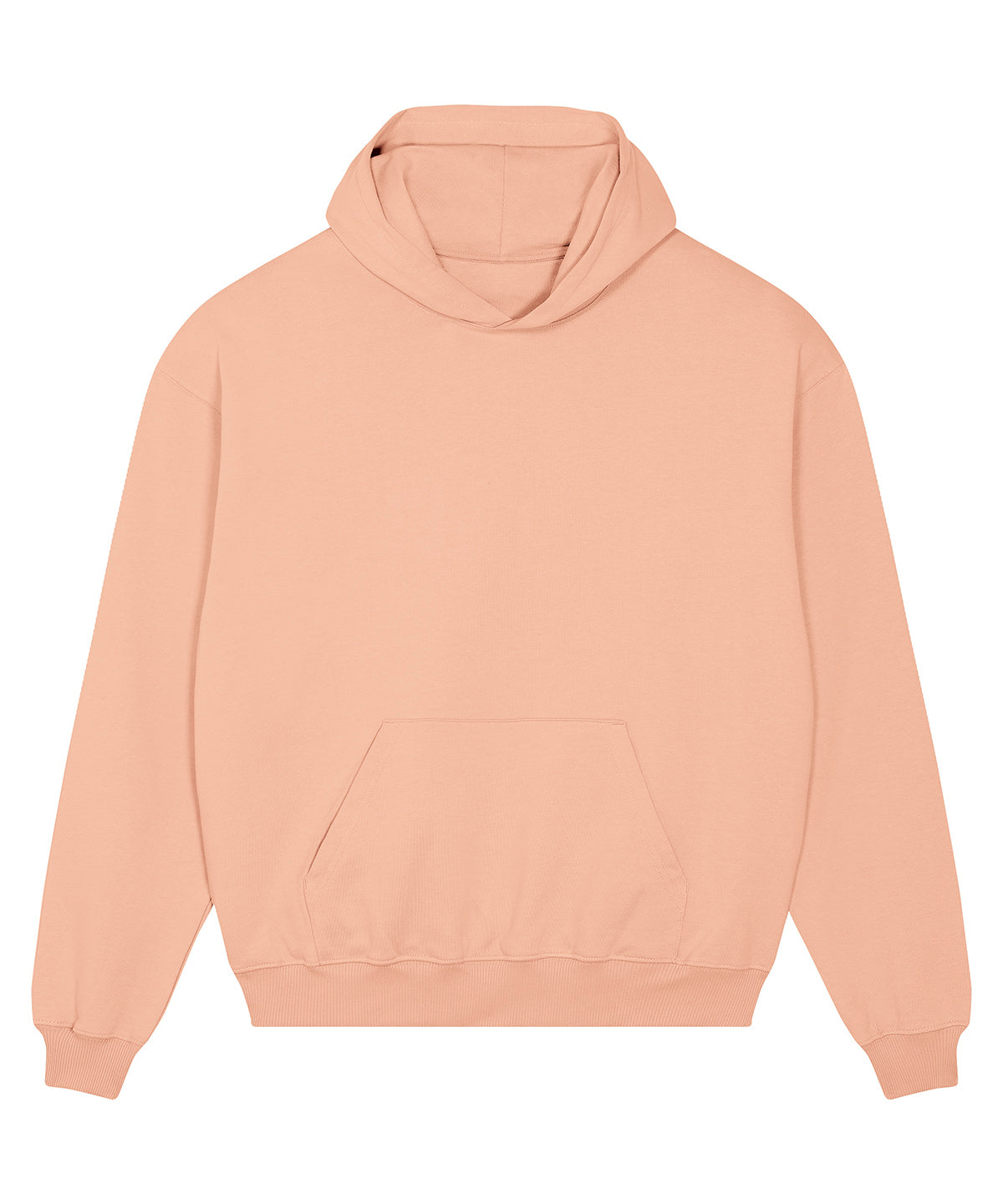 Stanley/Stella Unisex Cooper dry hoodie sweatshirt in Fraiche Peche, front view