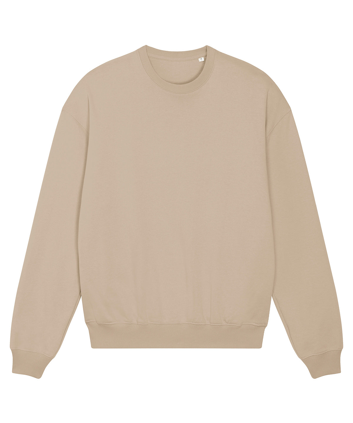 Stanley/Stella Unisex Ledger dry sweatshirt in Desert Dust, front view