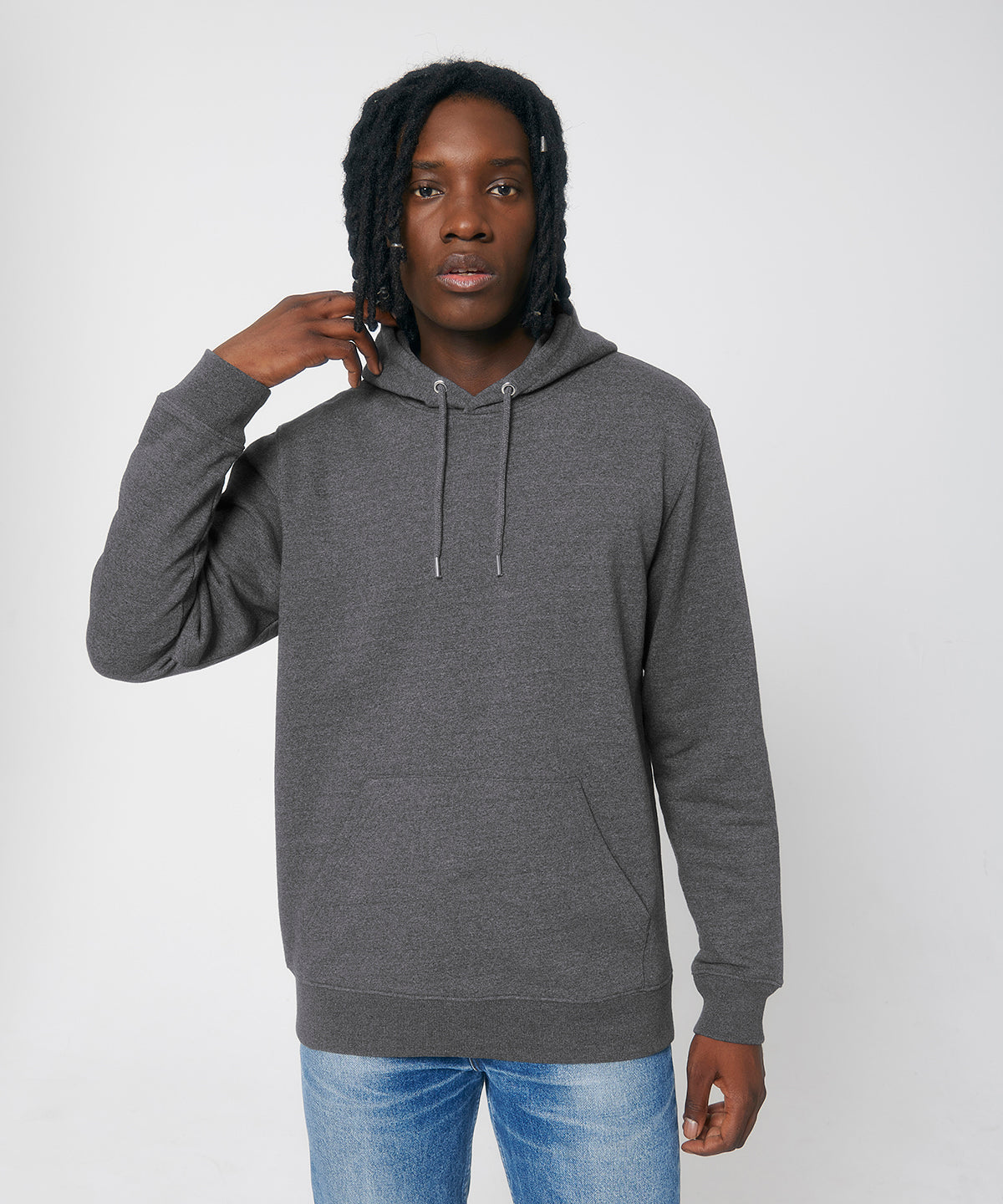 Stanley/Stella Unisex RE-Cruiser hoodie sweatshirt, lifestyle photo