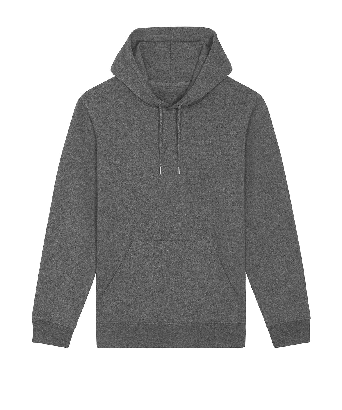 Stanley/Stella Unisex RE-Cruiser hoodie sweatshirt in RE-Black, front view