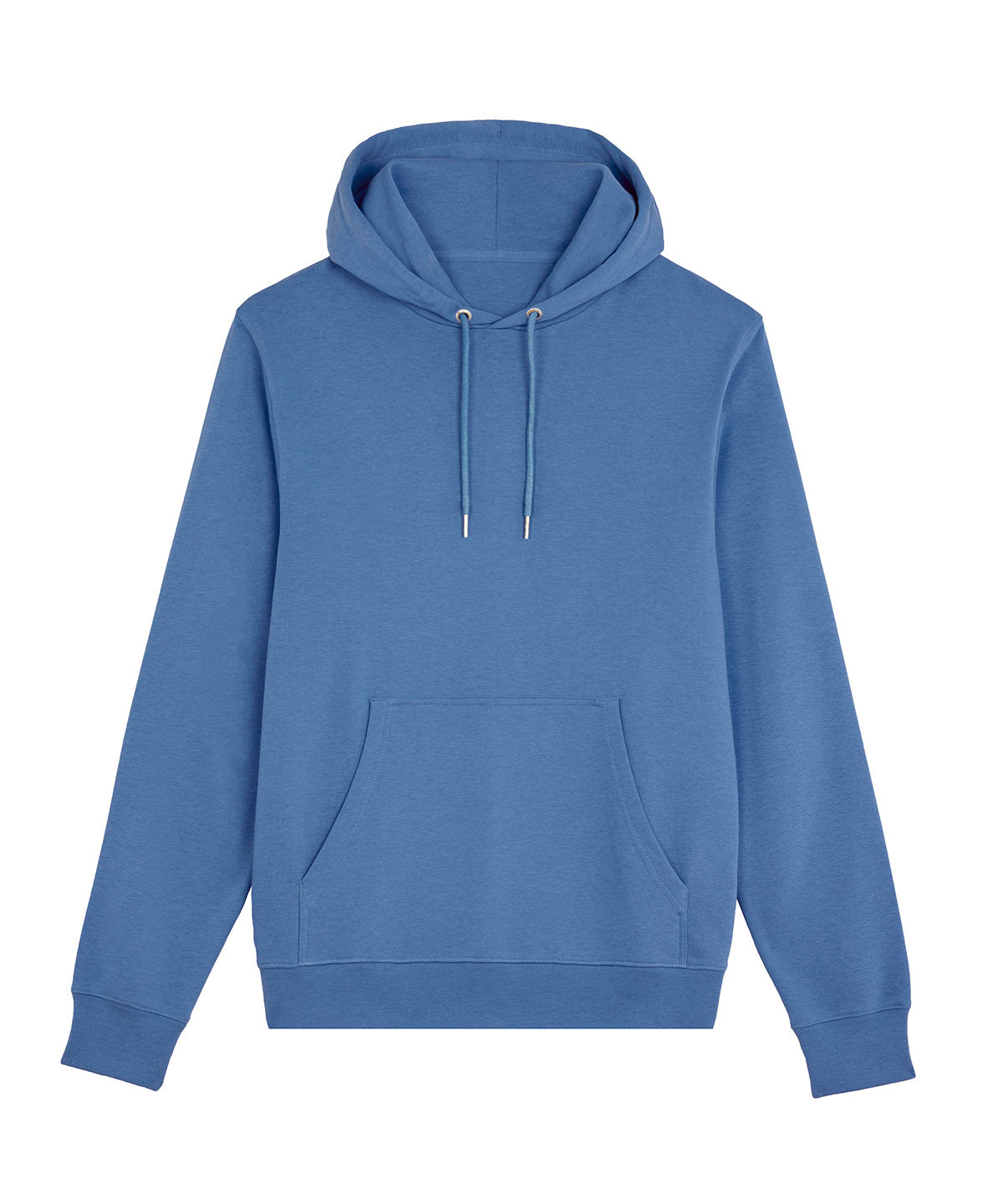 Stanley/Stella Unisex Archer hoodie sweatshirt in Bright Blue, front view
