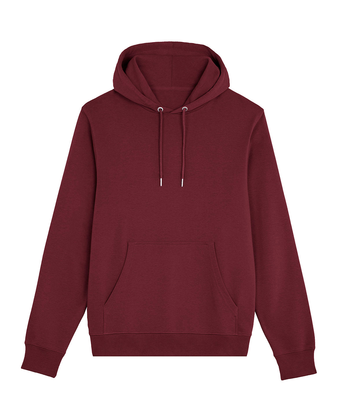 Stanley/Stella Unisex Archer hoodie sweatshirt in Burgundy, front view