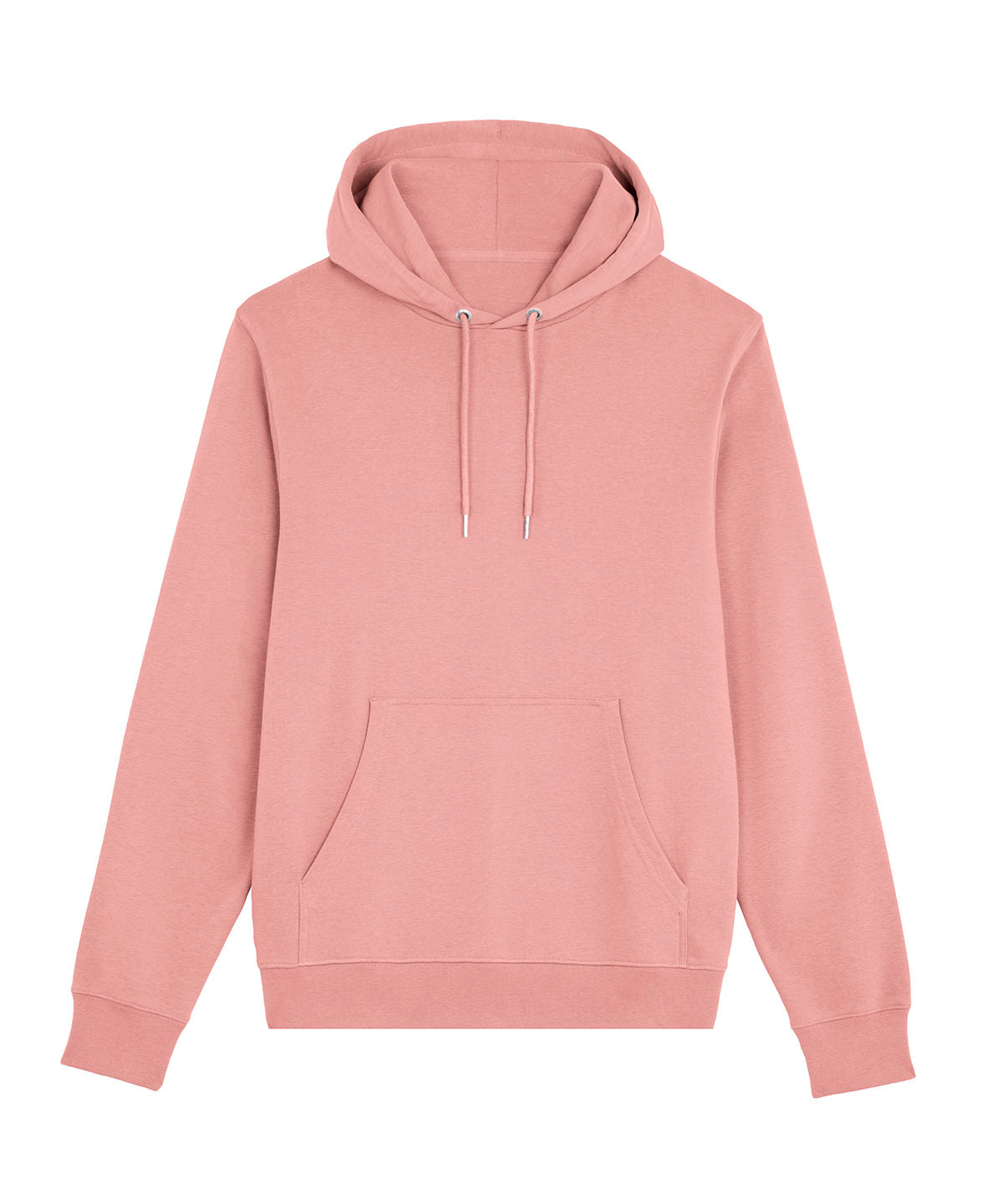 Stanley/Stella Unisex Archer hoodie sweatshirt in Canyon Pink, front view